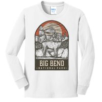 Big Bend National Park Kids Long Sleeve Shirt