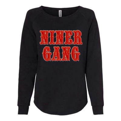 Bang Bang Niner Gang San Francisco Womens California Wash Sweatshirt