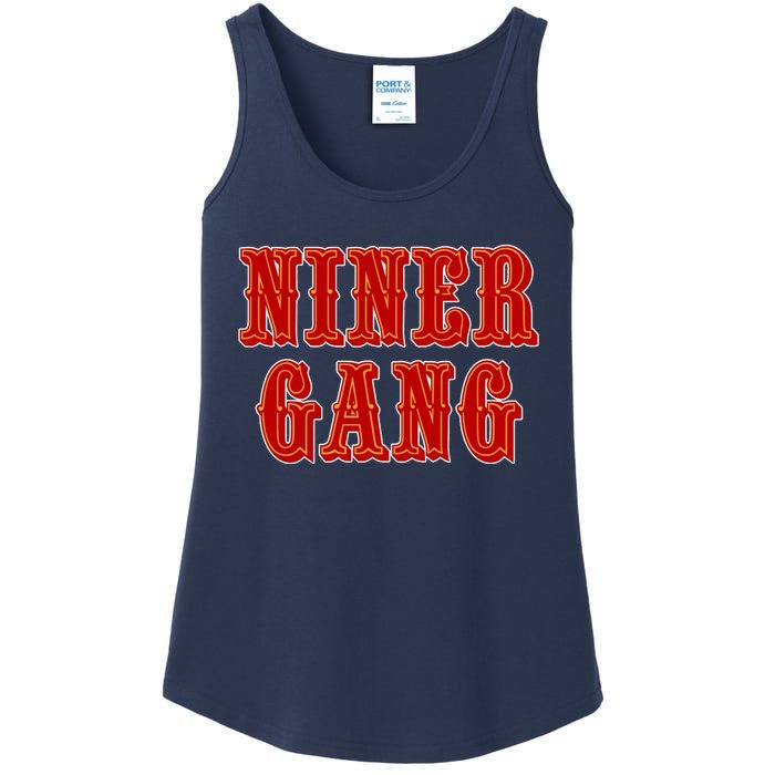 Bang Bang Niner Gang San Francisco Ladies Essential Tank