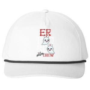 Boo Boo Nurse Crew Er Lazy Diy Halloween Costume Rn Nursing Meaningful Gift Snapback Five-Panel Rope Hat