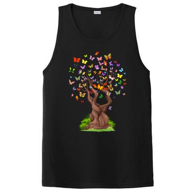 Butterflytree Beautiful Nature Lover Butterfly PosiCharge Competitor Tank