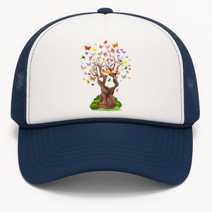 Butterflytree Beautiful Nature Lover Butterfly Trucker Hat