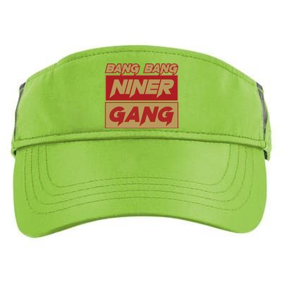 Bang Bang Niner Gang Adult Drive Performance Visor