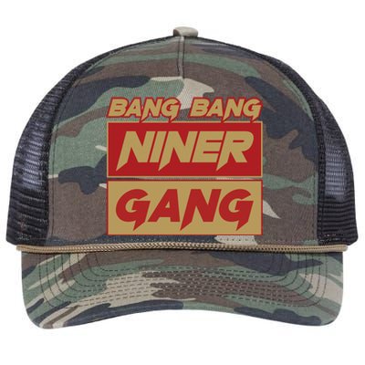 Bang Bang Niner Gang Retro Rope Trucker Hat Cap