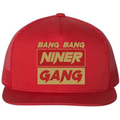 Bang Bang Niner Gang Flat Bill Trucker Hat