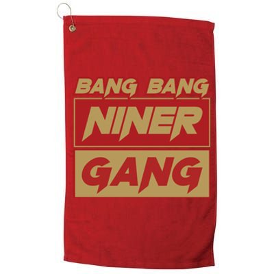 Bang Bang Niner Gang Platinum Collection Golf Towel