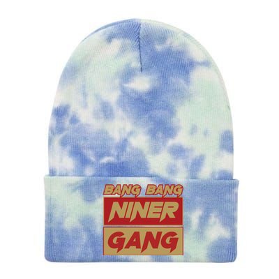 Bang Bang Niner Gang Tie Dye 12in Knit Beanie