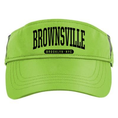 Brownsville Brooklyn Ny Souvenirs Nyc Borough Brooklyn New York Brownsville Adult Drive Performance Visor