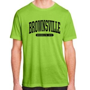 Brownsville Brooklyn Ny Souvenirs Nyc Borough Brooklyn New York Brownsville Adult ChromaSoft Performance T-Shirt