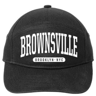 Brownsville Brooklyn Ny Souvenirs Nyc Borough Brooklyn New York Brownsville 7-Panel Snapback Hat