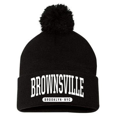 Brownsville Brooklyn Ny Souvenirs Nyc Borough Brooklyn New York Brownsville Pom Pom 12in Knit Beanie