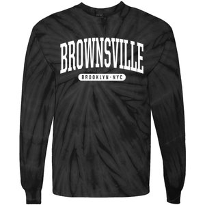 Brownsville Brooklyn Ny Souvenirs Nyc Borough Brooklyn New York Brownsville Tie-Dye Long Sleeve Shirt