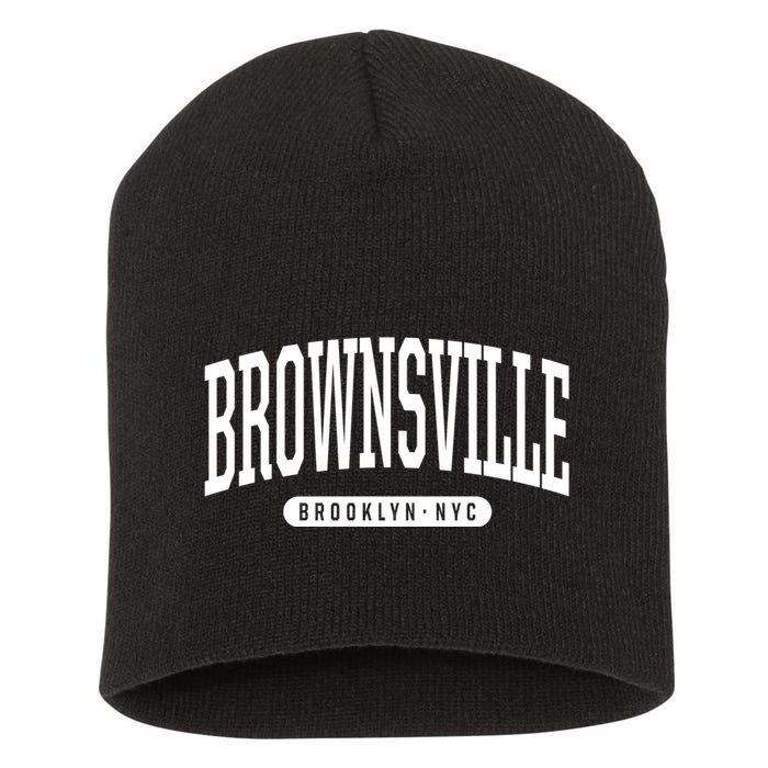 Brownsville Brooklyn Ny Souvenirs Nyc Borough Brooklyn New York Brownsville Short Acrylic Beanie