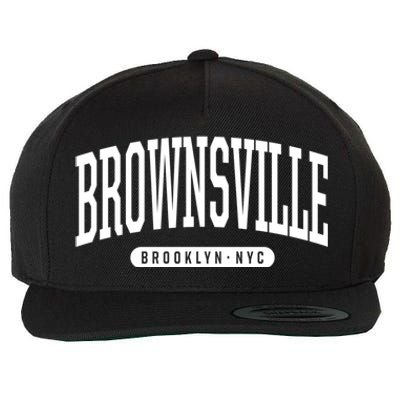 Brownsville Brooklyn Ny Souvenirs Nyc Borough Brooklyn New York Brownsville Wool Snapback Cap