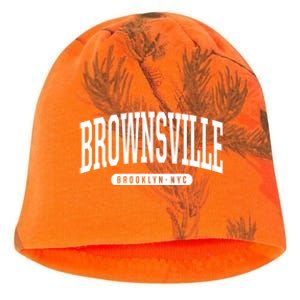 Brownsville Brooklyn Ny Souvenirs Nyc Borough Brooklyn New York Brownsville Kati - Camo Knit Beanie