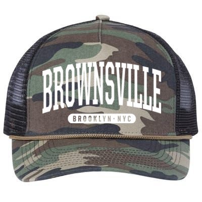 Brownsville Brooklyn Ny Souvenirs Nyc Borough Brooklyn New York Brownsville Retro Rope Trucker Hat Cap