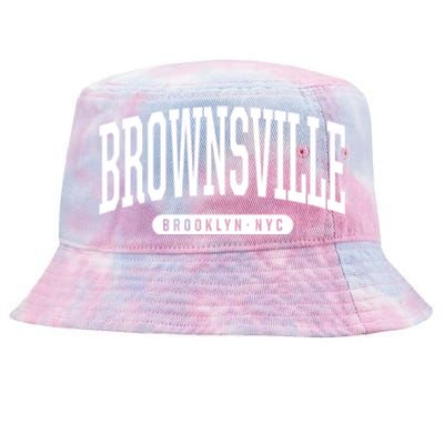 Brownsville Brooklyn Ny Souvenirs Nyc Borough Brooklyn New York Brownsville Tie-Dyed Bucket Hat