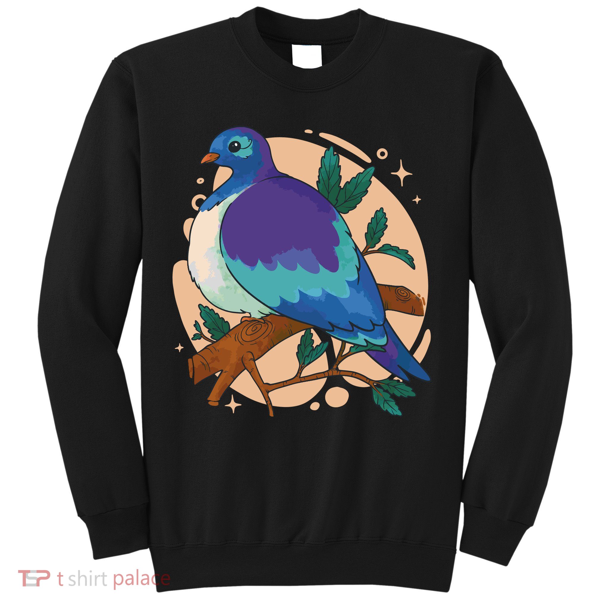 Blue Bird Nature Art Sweatshirt