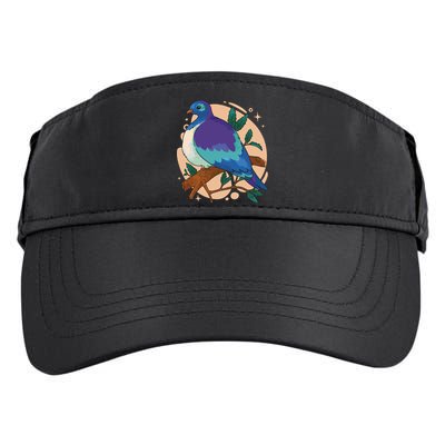 Blue Bird Nature Art Adult Drive Performance Visor
