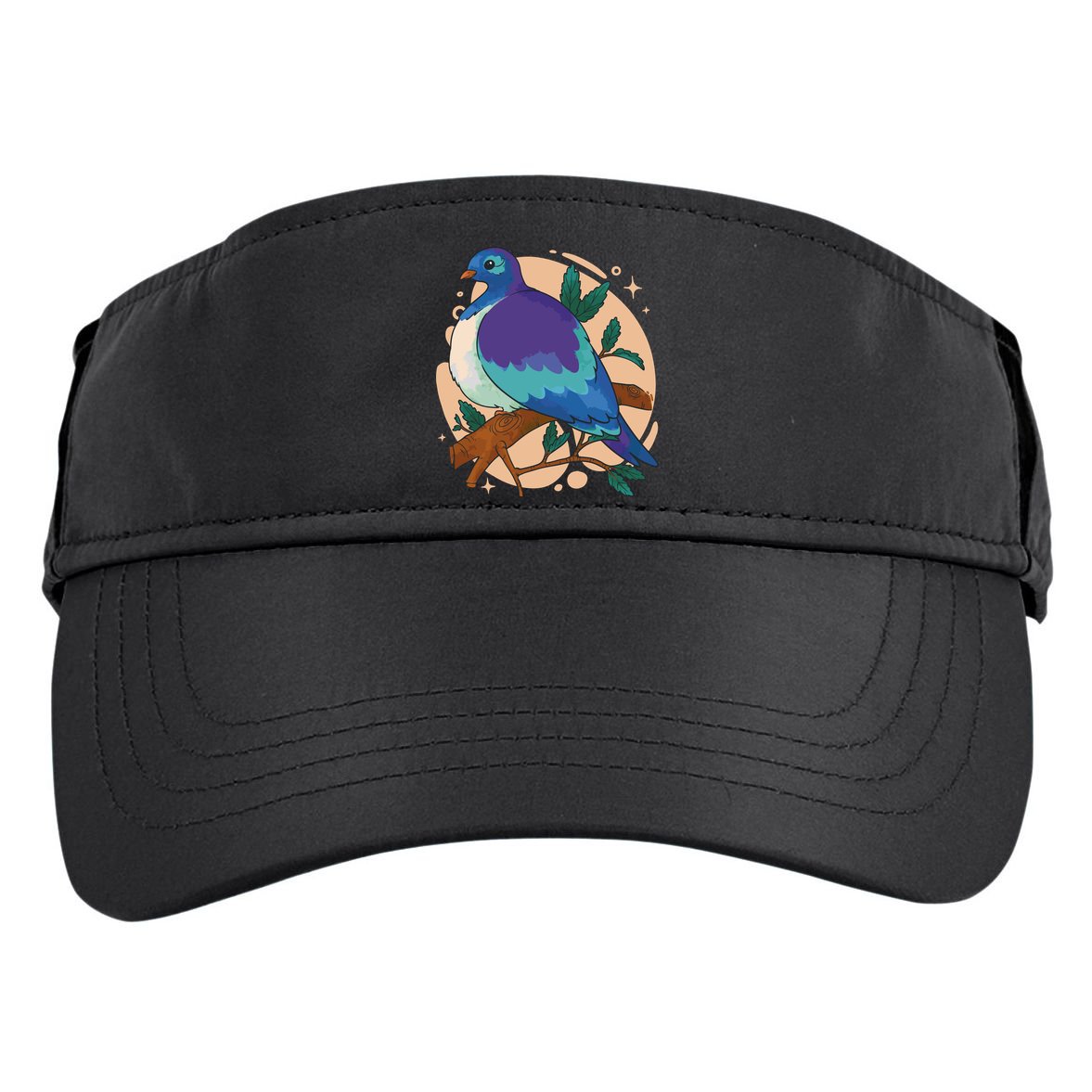 Blue Bird Nature Art Adult Drive Performance Visor