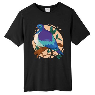 Blue Bird Nature Art Tall Fusion ChromaSoft Performance T-Shirt