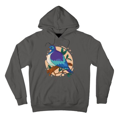 Blue Bird Nature Art Hoodie