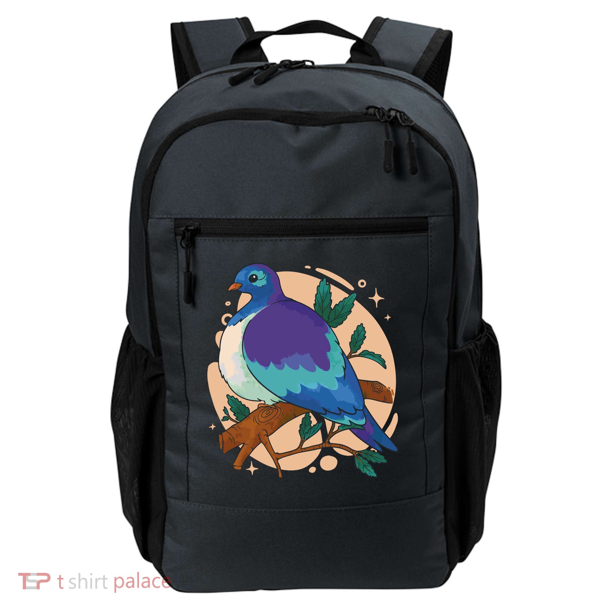 Blue Bird Nature Art Daily Commute Backpack