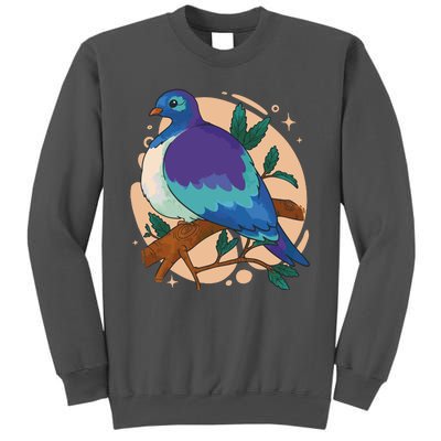 Blue Bird Nature Art Tall Sweatshirt