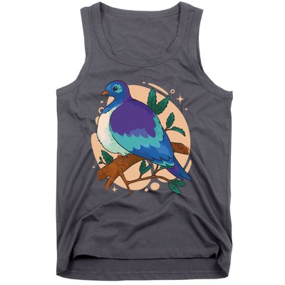 Blue Bird Nature Art Tank Top