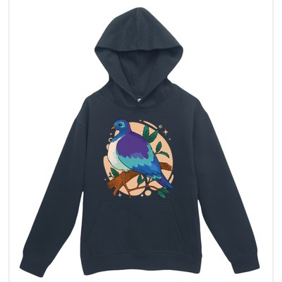 Blue Bird Nature Art Urban Pullover Hoodie