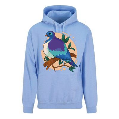 Blue Bird Nature Art Unisex Surf Hoodie