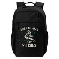 Burn Blunts Not Witches Funny Marijuana Weed Smoker Stoner Backpack