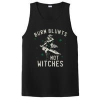 Burn Blunts Not Witches Funny Marijuana Weed Smoker Stoner PosiCharge Competitor Tank