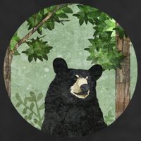 Black Bear Nature 11oz C Handle Ceramic Mug