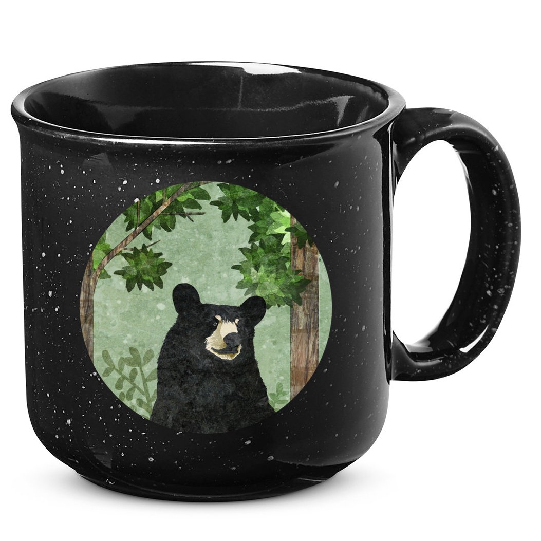 Black Bear Nature 15oz Campfire Ceramic Mug