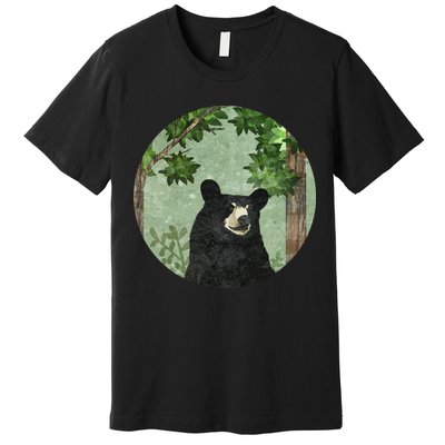 Black Bear Nature Premium T-Shirt