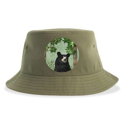 Black Bear Nature Sustainable Bucket Hat