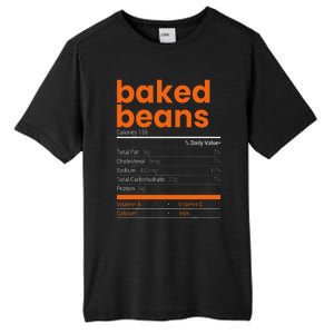 Baked Beans Nutrition Facts 2021 Thanksgiving Food Christmas Tall Fusion ChromaSoft Performance T-Shirt