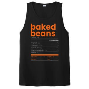 Baked Beans Nutrition Facts 2021 Thanksgiving Food Christmas PosiCharge Competitor Tank