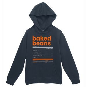 Baked Beans Nutrition Facts 2021 Thanksgiving Food Christmas Urban Pullover Hoodie