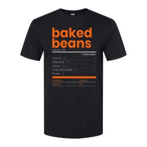 Baked Beans Nutrition Facts 2021 Thanksgiving Food Christmas Softstyle CVC T-Shirt