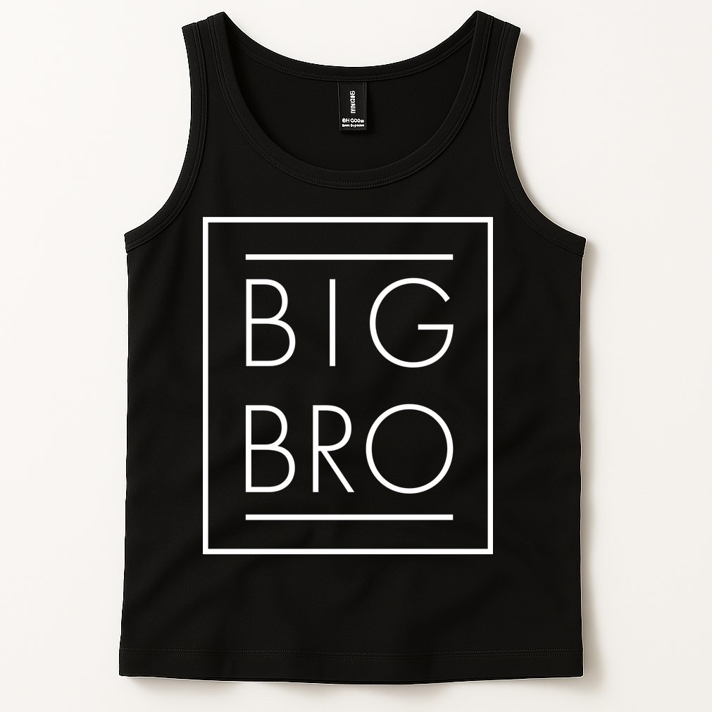Big Bro New Baby Sibling Tank Top