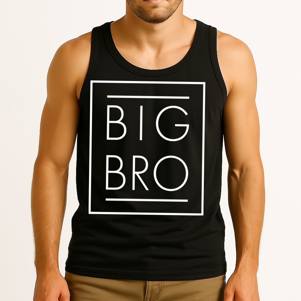 Big Bro New Baby Sibling Tank Top