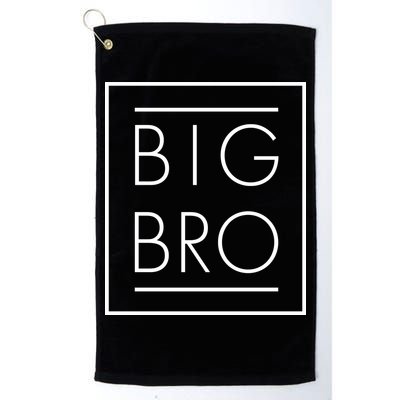 Big Bro New Baby Sibling Golf Towel