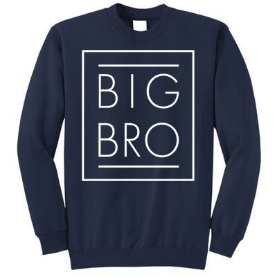 Big Bro New Baby Sibling Tall Sweatshirt