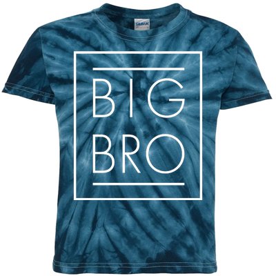 Big Bro New Baby Sibling Kids Tie-Dye T-Shirt