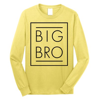 Big Bro New Baby Sibling Long Sleeve Shirt