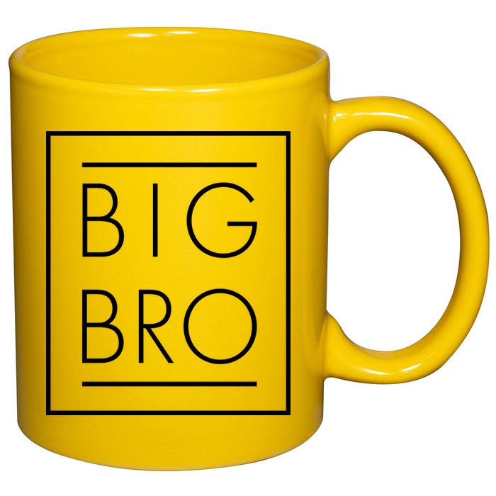 Big Bro New Baby Sibling 11oz C Handle Ceramic Mug