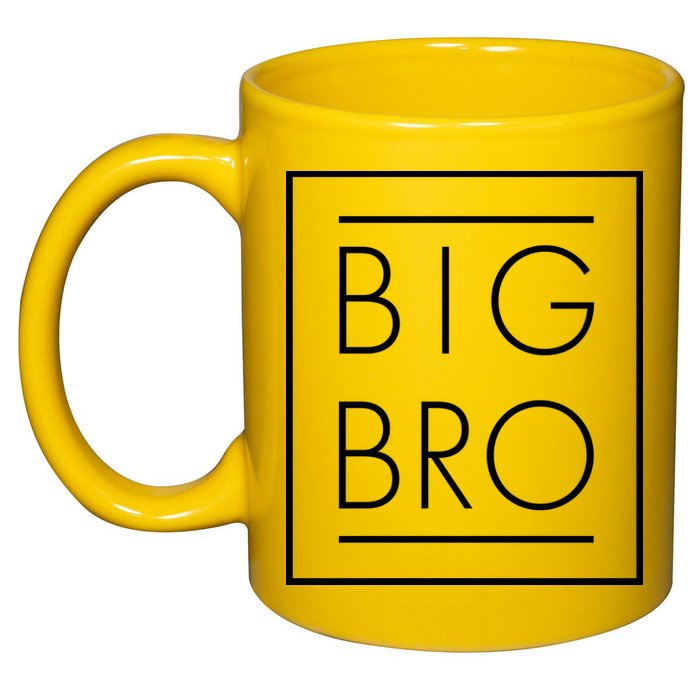 Big Bro New Baby Sibling 11oz C Handle Ceramic Mug