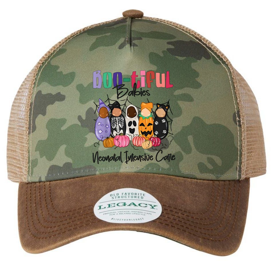 Bootiful Babies Neonatal Intensive Care Unit NICU Halloween Legacy Tie Dye Trucker Hat